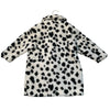 Stella McCartney Kids Ivory & Black Dot Sherpa Jacket - Size 6