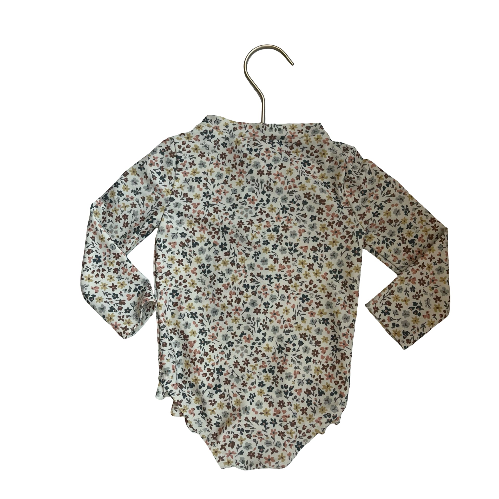 Carter's Little Planet Ivory Floral Swim Suit - Size 12 Mo