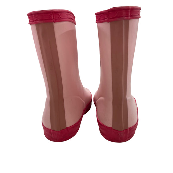 Hunter Pink Rain Boots - Size US 7G/6B (UK 5 EU 22)