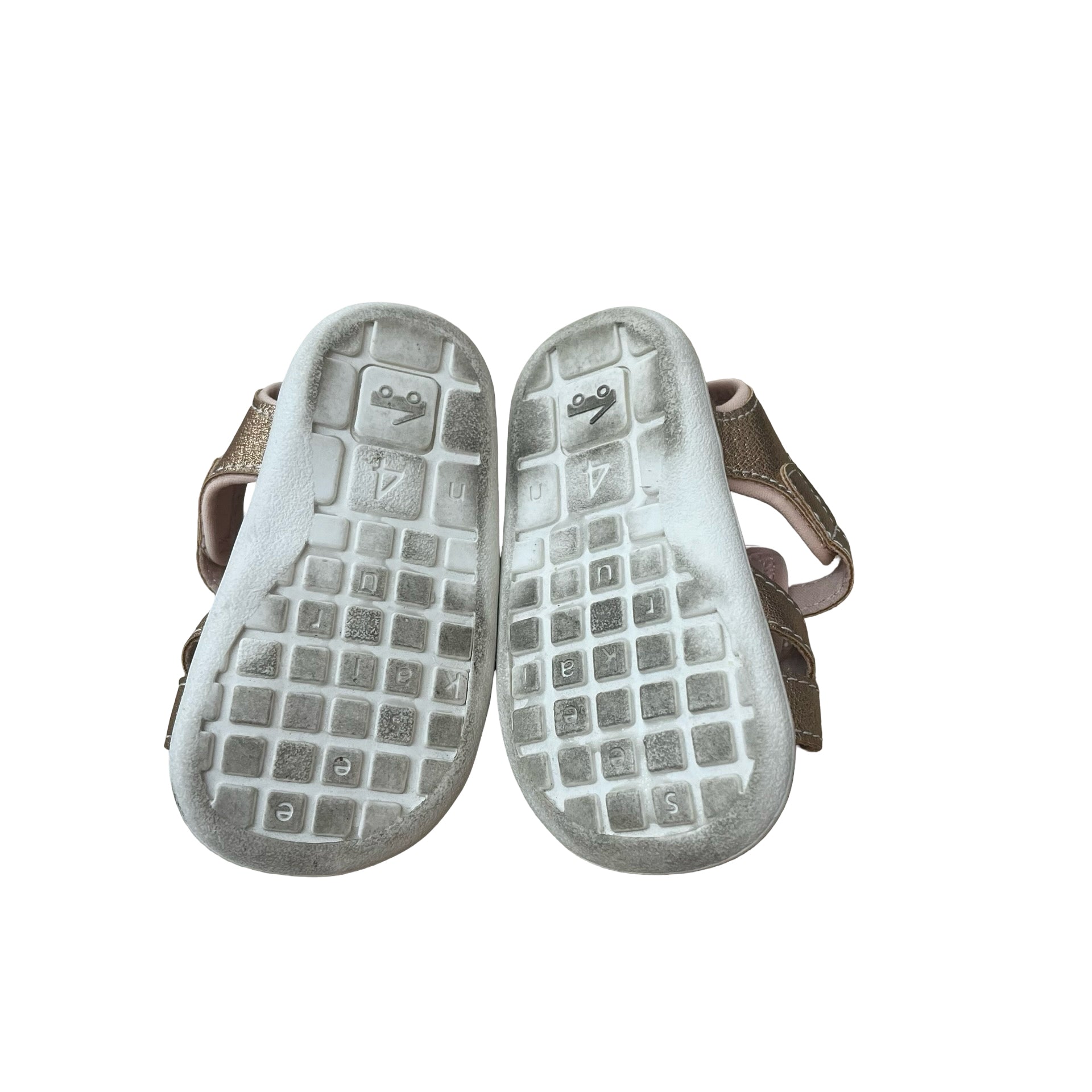 See Kai Run Water-Friendly Gold Metallic Sandals - Size 4