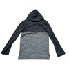Under Armour Gray Hooded Shirt - Size 7