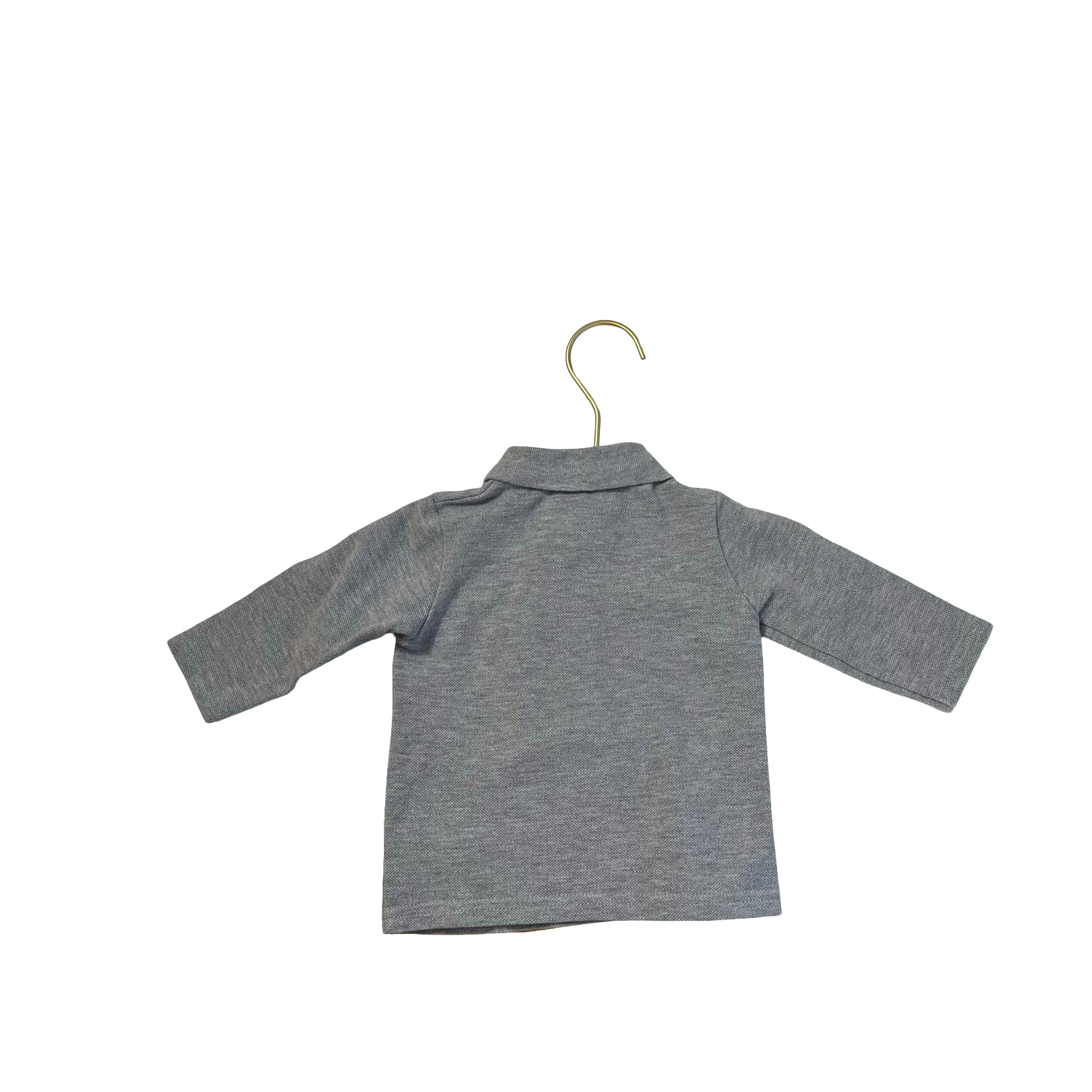Paul Smith Gray Changing of Guard Polo Shirt - Size 6 Mo