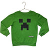 H&M Green Minecraft Sweatshirt - Size 6-7