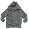 Old Navy Gray Ghost Print Hooded Sweatshirt - Size 2T