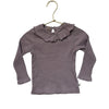 Easy Peasy Dusty Plum Ribbed Shirt - Size 18 Mo