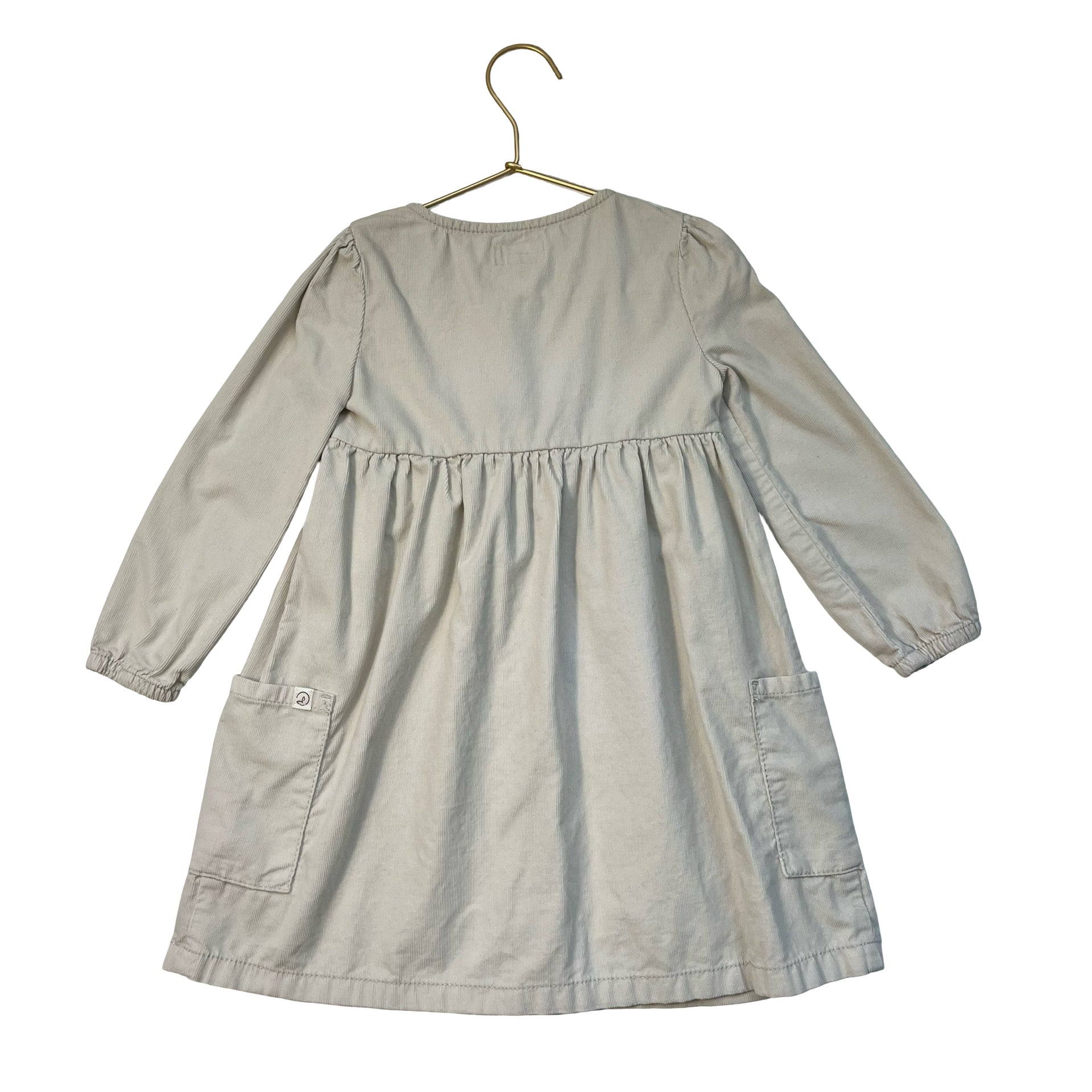 Carter's Little Planet Ivory Corduroy Dress - Size 4