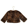 Janie and Jack Leopard Faux Fur Jacket - Size 3-4