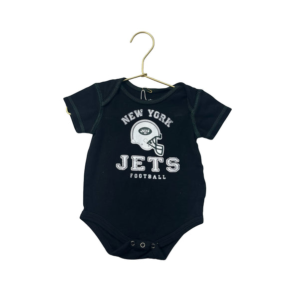 NFL Black JETS Onesie - Size 6-12 Months
