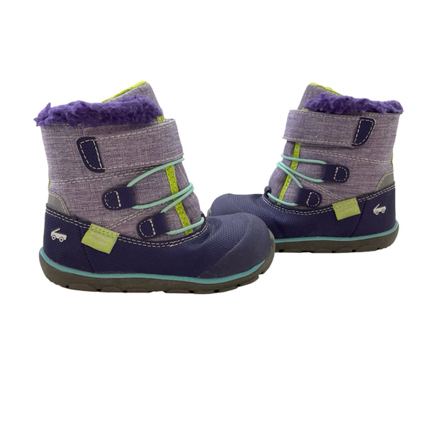 See Kai Run Thinsulate Purple Winter Boots - Size 8