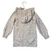 Baby Gap Ivory Speckled Hooded Sweater Dress - Size 5
