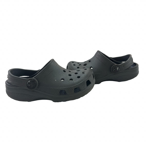 Crocs Dark Gray Shoes - Size C9
