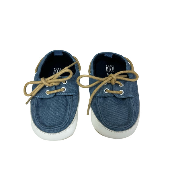 Baby Gap Chambray Soft-Sole Shoes - Size 6-12 Mo