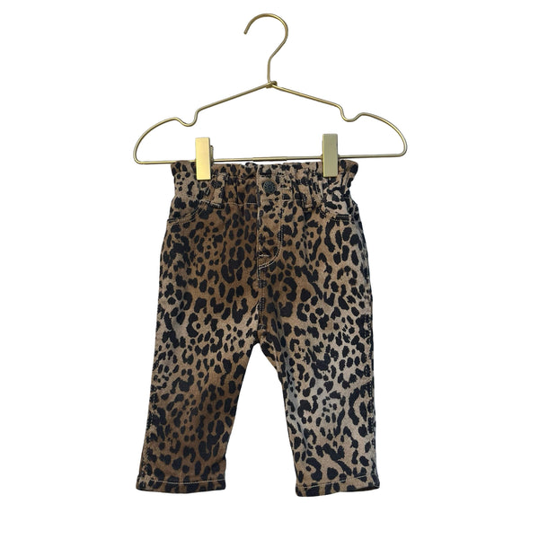 Gap Denim 'Just Like Mom' Leopard Print Jeans - Size 6-12 Mo