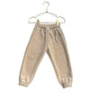 Zara Ivory Ribbed Velour Joggers - Size 2-3