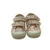 Blush Floral Velcro Sneakers - Size 22 (6)