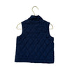Janie and Jack Navy Quilted Vest - 2T