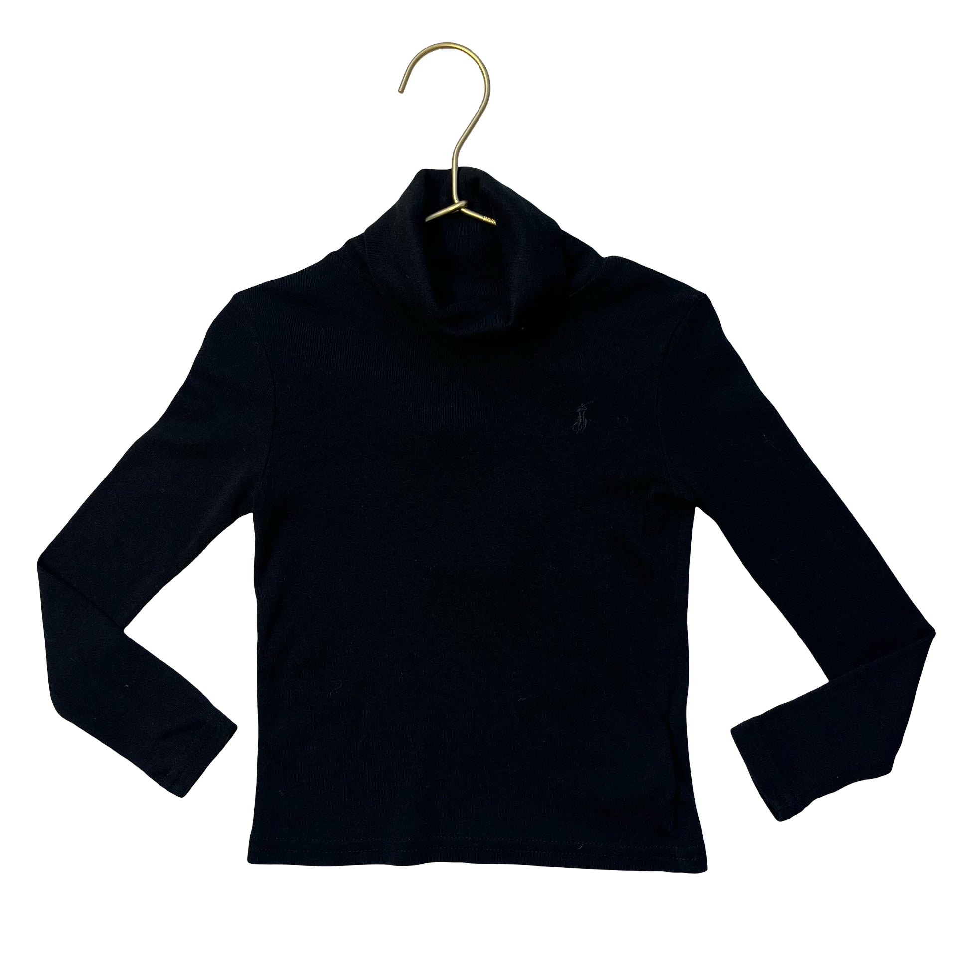 Polo Ralph Lauren Black Turtleneck - Size 4
