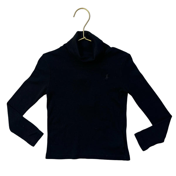 Polo Ralph Lauren Black Turtleneck - Size 4