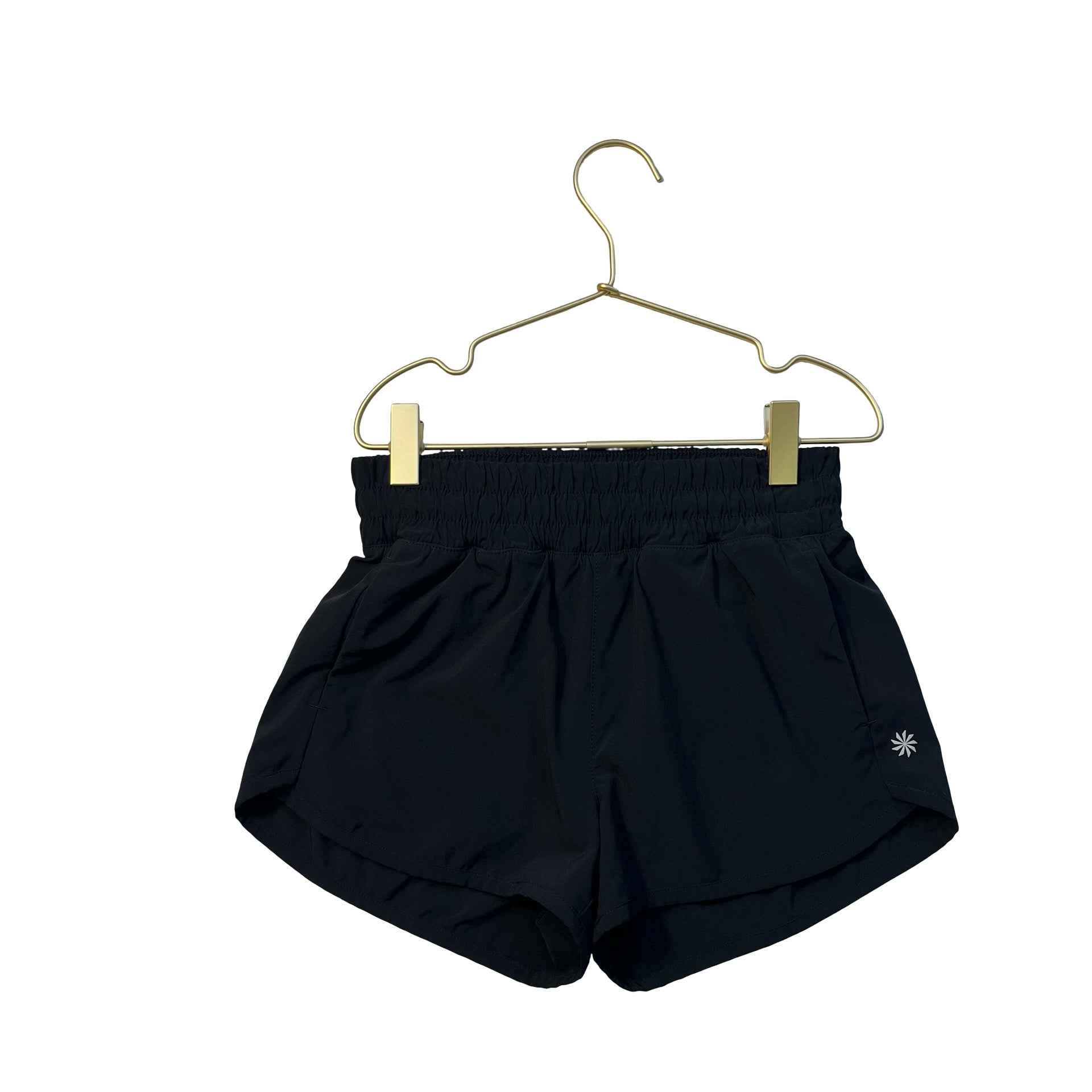 Athleta Girl Black Athletic Shorts - Size S 7