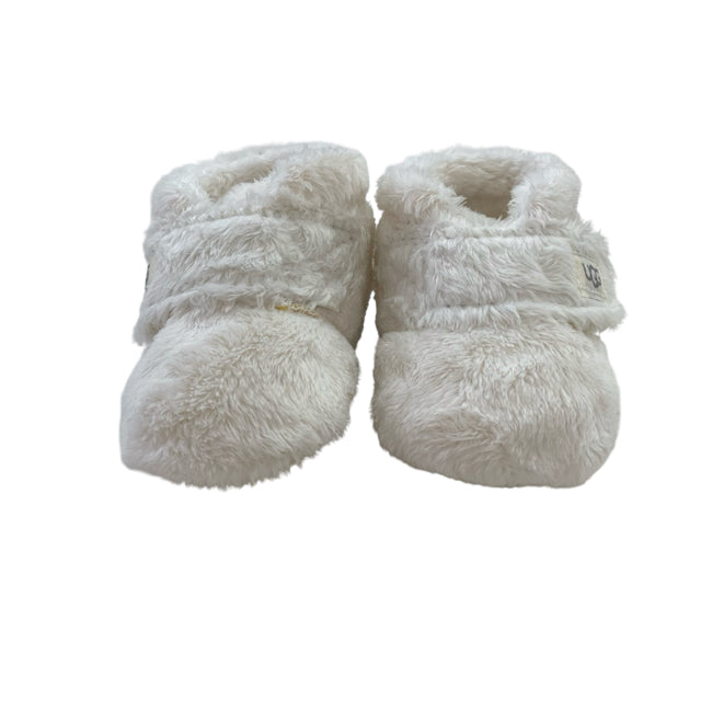UGG Ivory Fuzzy Booties - Size 0-1