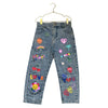 Lola & The Boys Graffiti Denim Jeans - Size 4