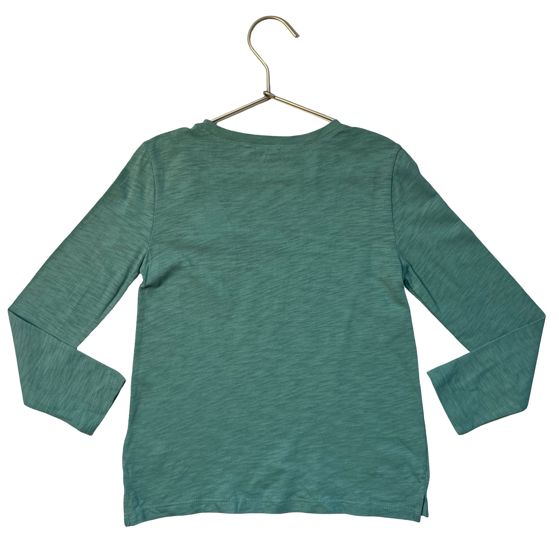 Crewcuts Green Heart Pocket Shirt with Tas - Size XS 4-5