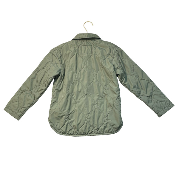 Old Navy Green Quilted Jacket - Size S 6-7