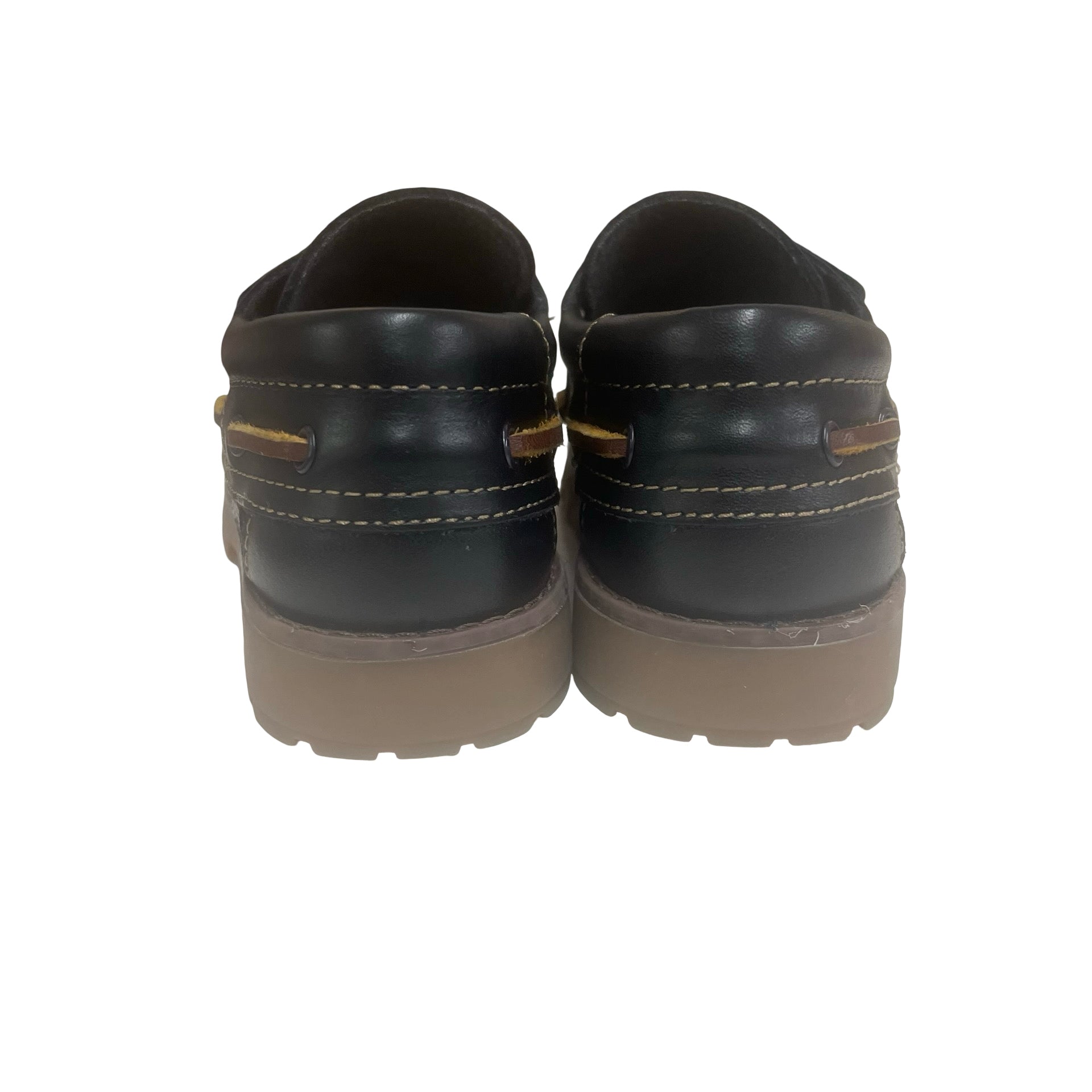 Camper Dark Navy Velcro Boat Shoes - Size 28 (10.5)