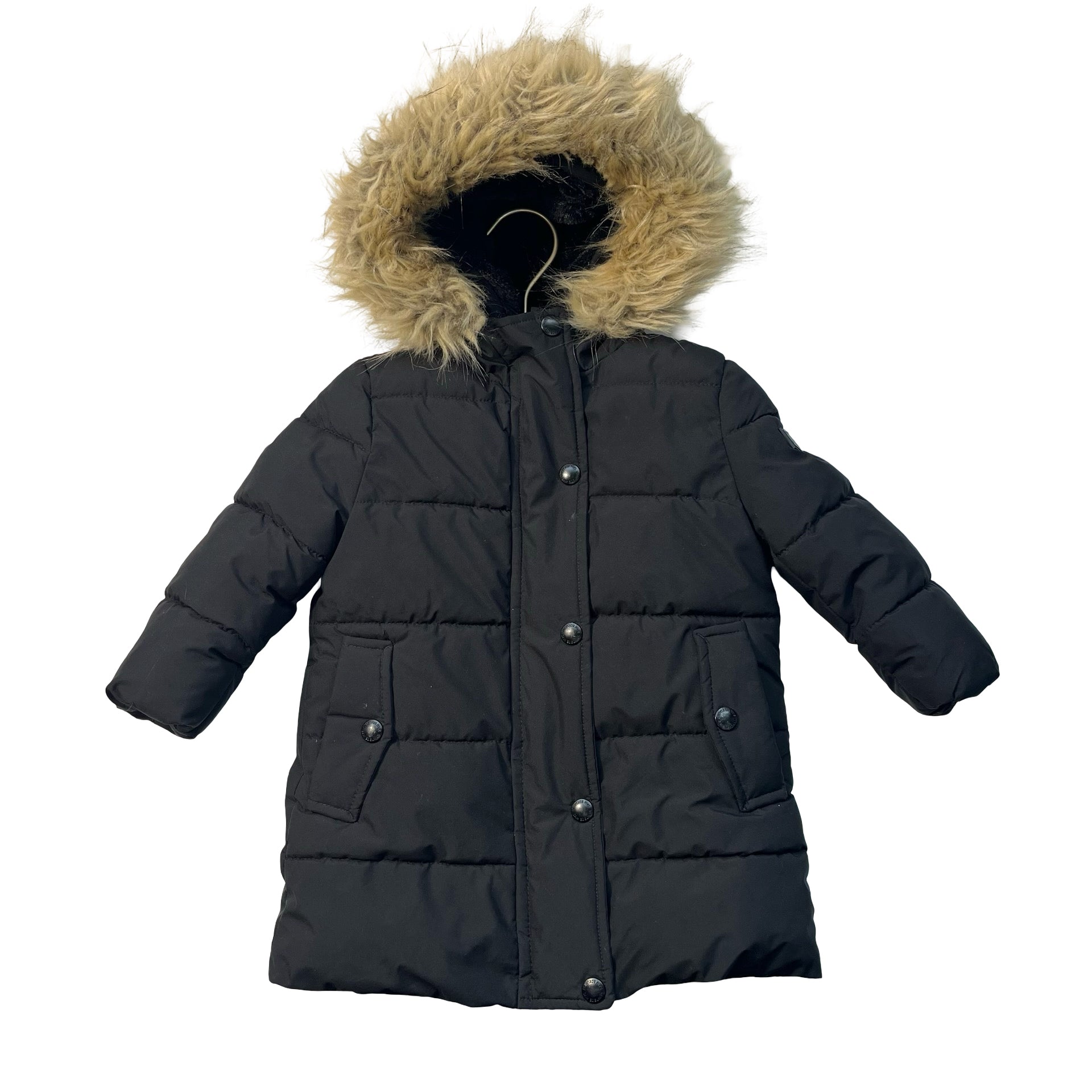 Sam Edelman Faux Fur Lined Hooded Back Puffer Jacket - Size 2 Estimated