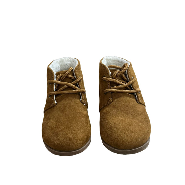 Baby Gap Brown Faux Suede Ankle Boots - Size 6