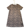 Zara Tan Leopard Print Faux Suede Dress - Size 9