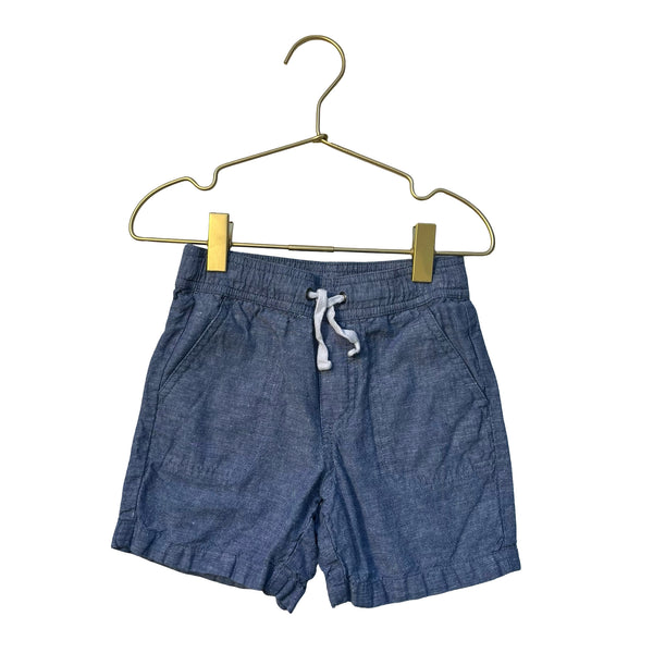 Janie and Jack Chambray Linen-Cotton Shorts - Size 4