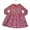 Jacadi Pink, Teal, Orange, Floral Dress - Size 6A