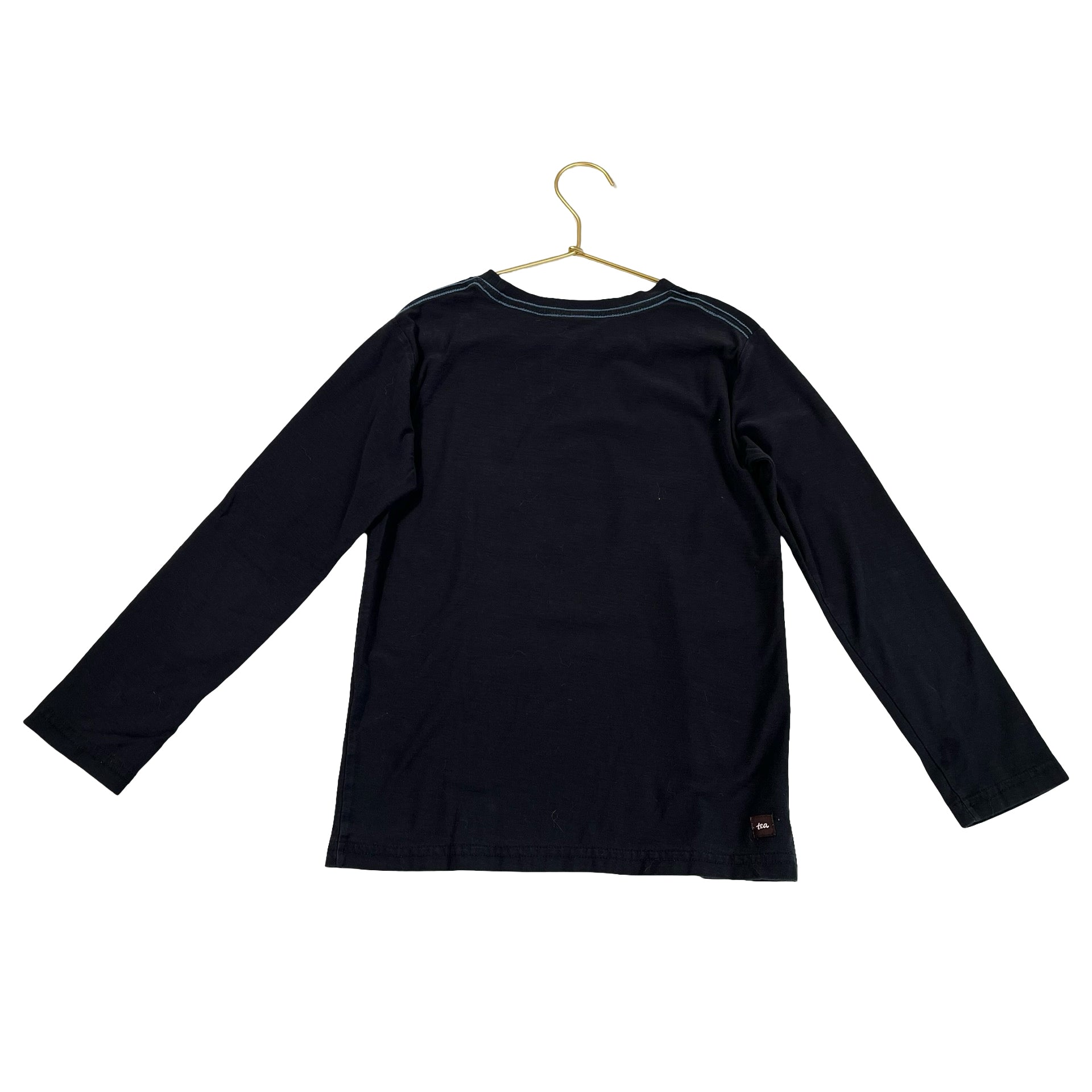 Tea Collection Black Mountain & Bolt Graphic Shirt - Size 8