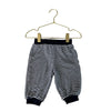 Ralph Lauren Navy & White Striped Velour Joggers - Size 6 Mo