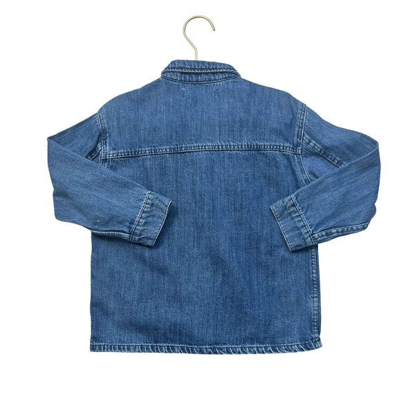 Zara Denim Shacket Shirt - Size 4-5