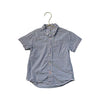 Crewcuts Green & Lavender Check Button Down Shirt - Size 3