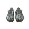 Mini Melissa Silver Metallic Butterfly Shoes - Size 7