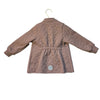 Wheat Dusty Plum Quilted Jacket - Size 2Y