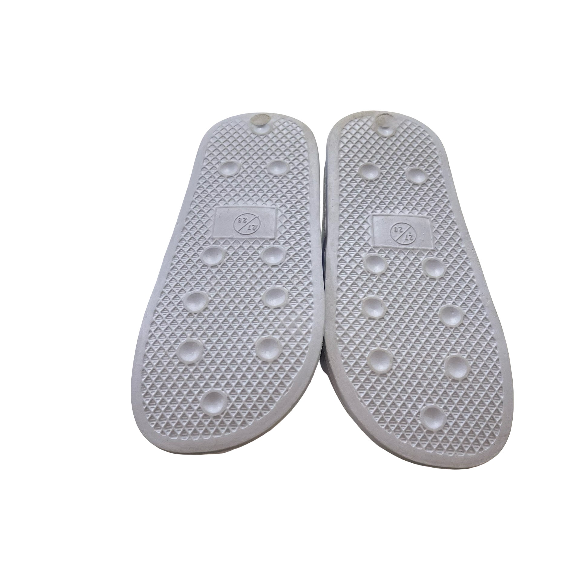 Molo Lavender Smiley Slide Sandals - Size 27-28 (9.5-10)