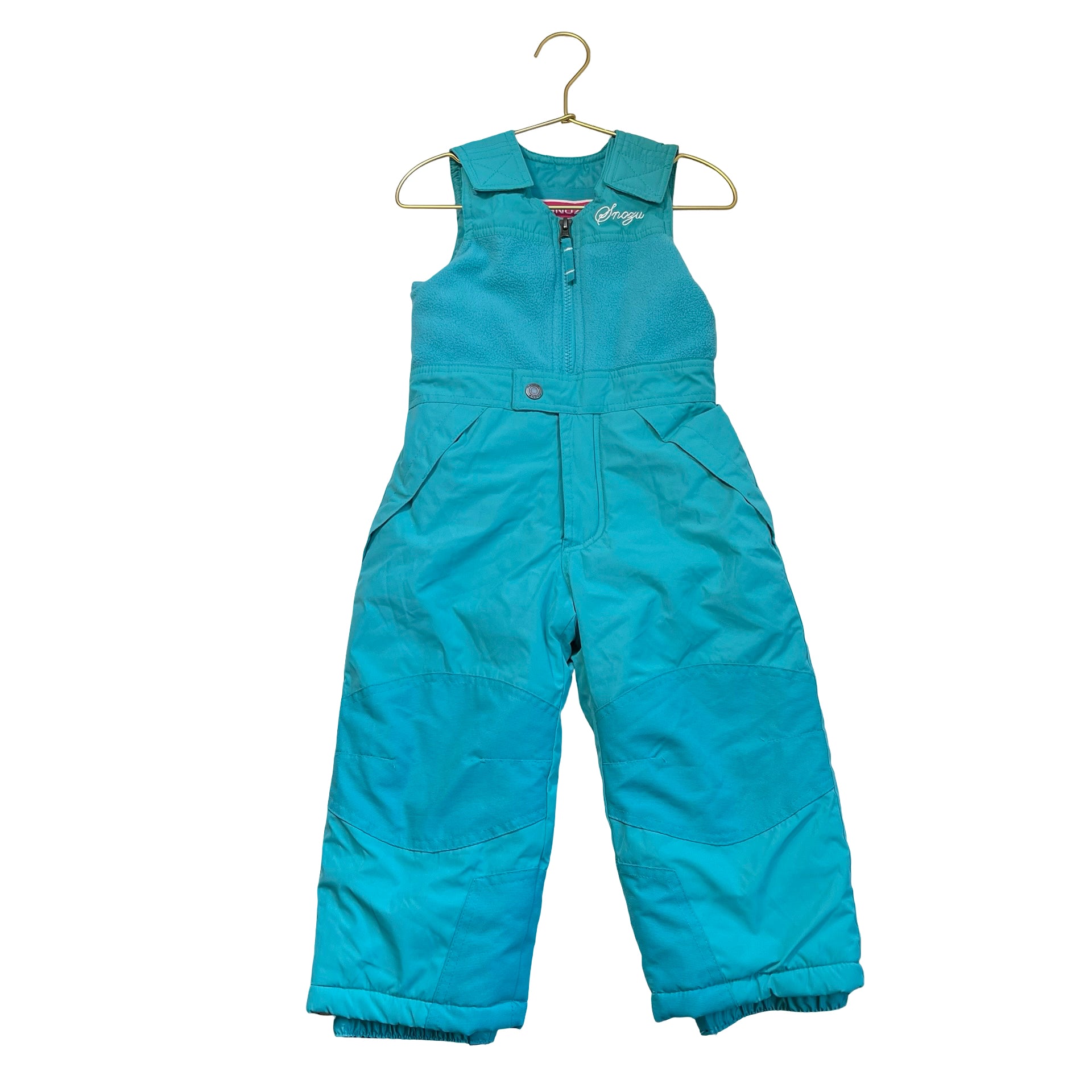 Snozu Teal Snow Bib - Size 3T