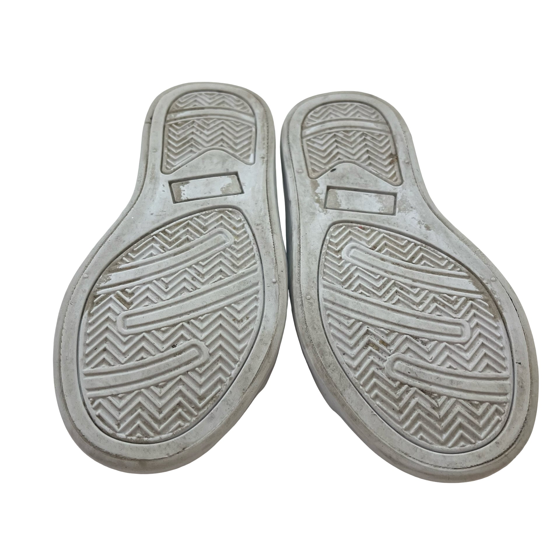 Janie and Jack Red Tartan Plaid Sneakers - Size 8