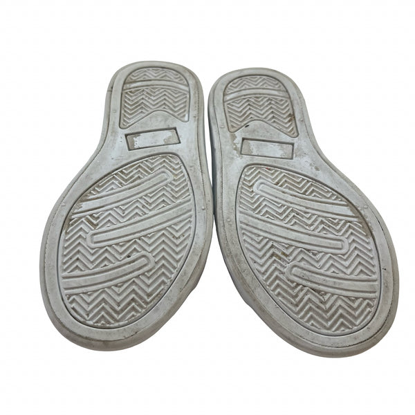 Janie and Jack Red Tartan Plaid Sneakers - Size 8