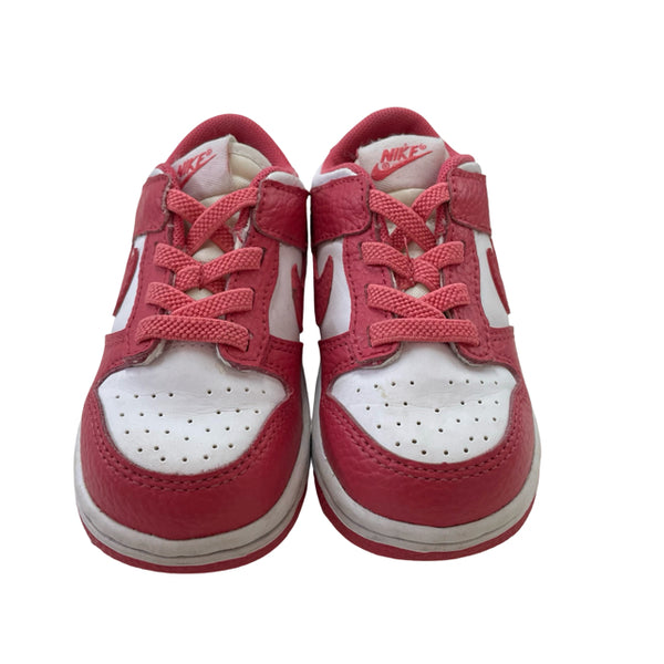 Nike Raspberry Pink & White Sneakers - Size 7C