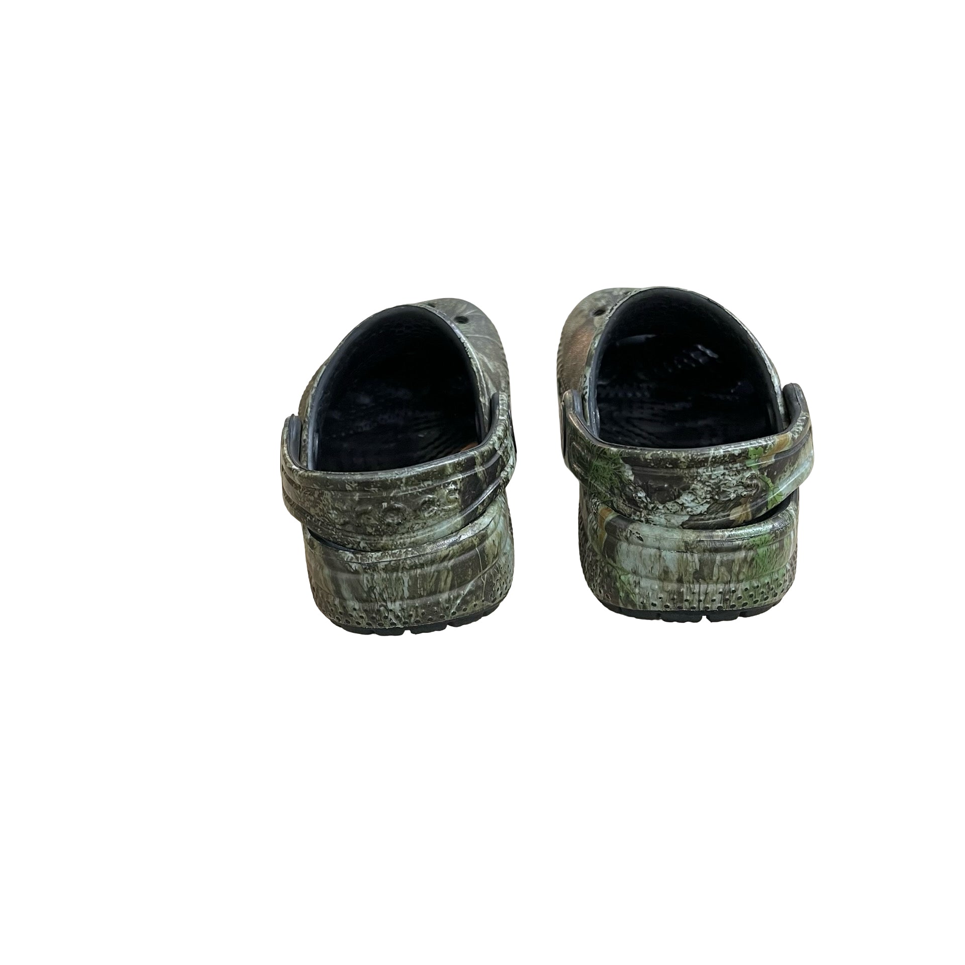 Crocs Green Field Camo Shoes - Size C6