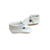 Freshly Picked White Leather Soft-Sole Shoes - Size 1