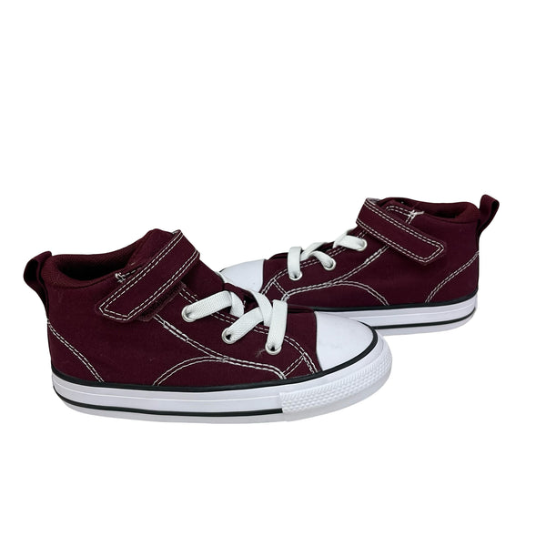 Converse All-Star Maroon Mid-Top Sneakers - Size 10