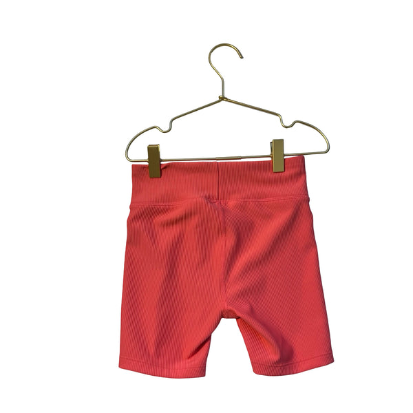 Gap Kids Coral Ribbed Athletic Bike Shorts - Size M 8