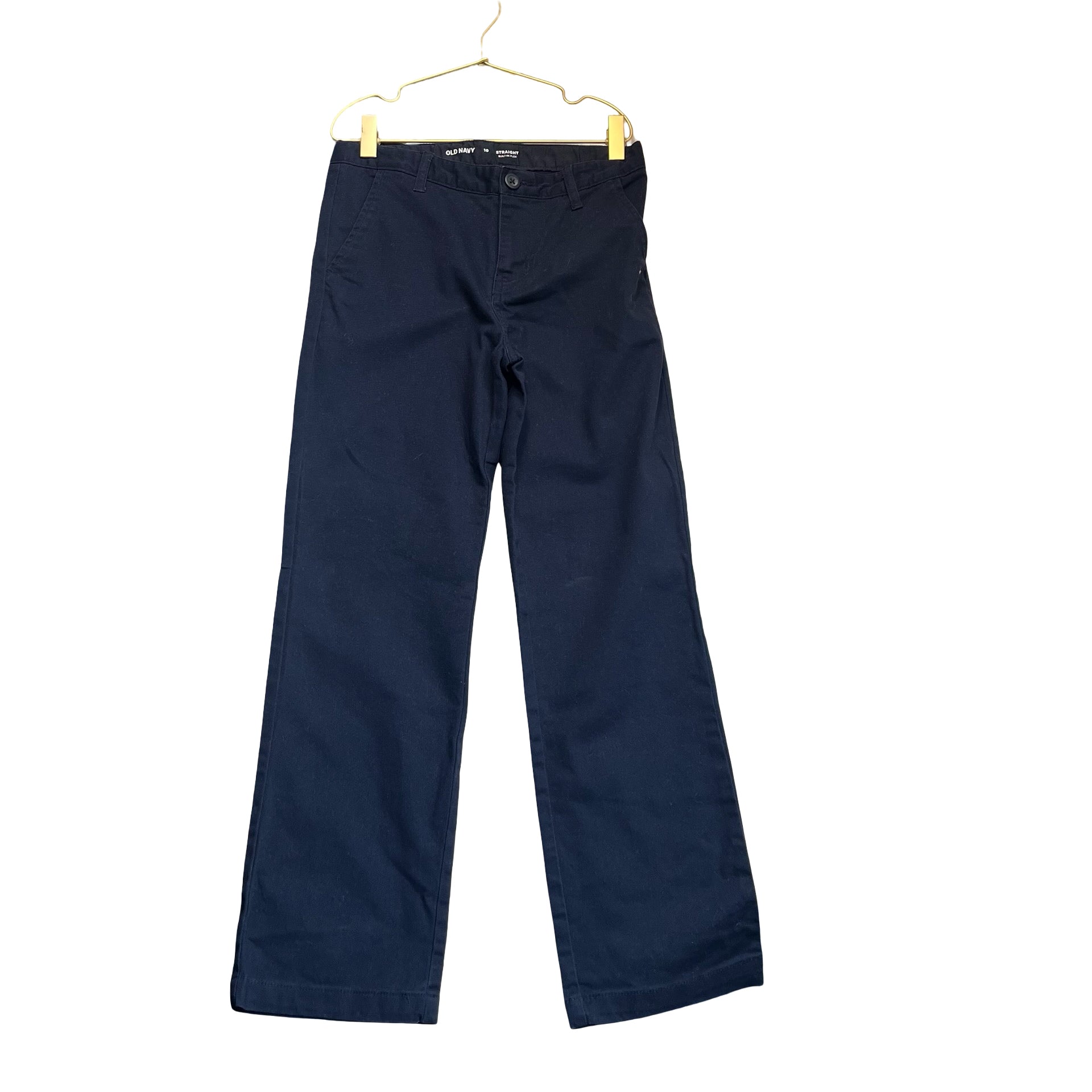 Old Navy Straight Navy Chino Pants - Size 10