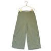 Louise Misha Sage Green Corduroy Cropped Pants - Size 7Y
